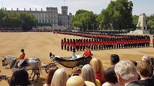 The queen smiled during the ceremony as she perched while the household division performed at windsor castle. Tickets Alert Trooping The Colour And The Garter Ceremony 2021