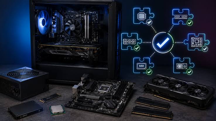 Compatibilidad y componentes de pc gaming por 1000 euros