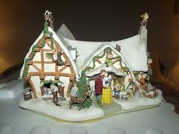 Maybe you would like to learn more about one of these? Danbury Mint Snow White And The Seven Dwarfs Christmas Cottage Rare Htf Ebay