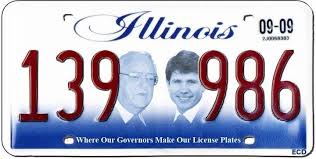 Vanity plates personalized plates type of plate: Corruption Spotlight Prompts New Illinois License Plate For 2009 Illinois Illinois River My Kind Of Town