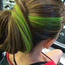 30 Fresh Green Hair Ideas Mint Lime Emerald Pastel Dark Green Hair Hair Hair Hacks