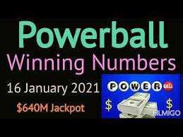 You can also view detailed prize payout information to see if you are a winner. Today Powerball Winning Numbers Saturday 16 January 2021 Powerball Drawing Tonight 1 16 2021 Youtube