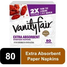 Ornamental flower stained glass pattern book: Vanity Fair Extra Absorbent Paper Napkins 80 Napkins Walmart Com Walmart Com