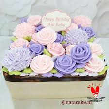 Harga yang kami tawarkan untuk kue ultah pakai foto ini cukup terjangkau. Jual Nata Cake Kue Tart Butter Cream 861 Ukuran Kotak 20 Cm Online Mei 2021 Blibli