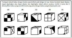 Contoh soal tpa jaring jaring bangun ruang bagian kedua. Tes Ist Online