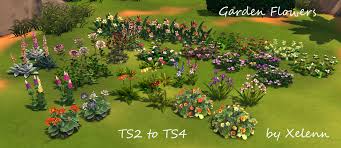 Ts2 To Ts4 Plants Flowers Mega Pack5 Collections64 Items In Total See All 21 Detailed Pictures At My Blog Original Creato Sims 4 Sims Sims 4 Custom Content