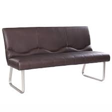 Maybe you would like to learn more about one of these? Benedict Large Vintage Brown Dining Bench With Back