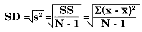 I asked one professor and he said to think of hat as an estimate of something and not an average. Z 5 Sum Of Squares Variance And The Standard Error Of The Mean Westgard