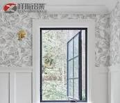 [Hot Item] Sunroom Aluminum for Door Aluminium Casement Windows with Grey  Color with Grill Strill
