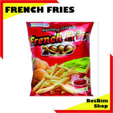 Snack 1000an / makanan ringan snack 1000an / usaha camilan seribuan. French Fries 2000 Eceran 1000 40pcs 10gr Bos Bim Shop Makan Ringan Snack Cemilan 1000an Frien Fris Shopee Indonesia
