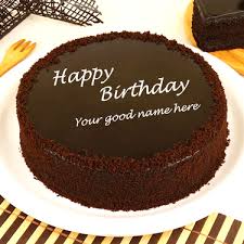 Happy Birthday Chocolate Cake Images With Name Editor Do You Want To Birthday Chocolate Cake With A Name For Family Members Online Happy Birthday C Chocolate Cake With Name Happy Birthday Chocolate Cake Cake Name
