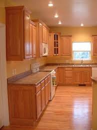 Kitchen W Oak Cabinets And Floor 2 Kitchen Furniture Design Oak Kitchen Cabinets Wall Color Kitchen Design