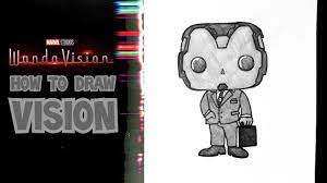 How To Draw Wanda Wandavision Funko Pop Youtube
