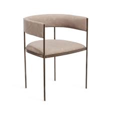 Ryland Dining Chair Taupe Chairs Loft Dining Chairs Upholstered Dining Chairs