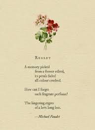 Regret Michael Faudet Michael Faudet Poems 10th Quotes