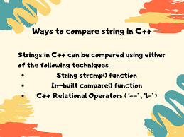 The strcmp() function is used to compare two . 3 Ways To Compare Strings In C Journaldev