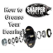How To Grease Your Wheel Bearings Snapper Trailers Grease Wheel Bear