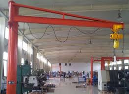 Floor Mounted Jib Hoist Crane Supplied By Ellsen With Good Quality Http Ellsenjibcranes Com Jib Hoist Crane Hoist Crane Gantry Crane