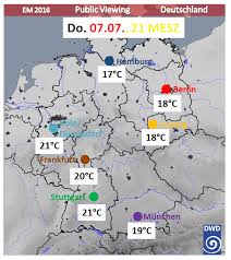 Da hilft nur ignoranz der sportlichen fakten. Wetter Und Klima Deutscher Wetterdienst Thema Des Tages Frankreich Vs Deutschland Das Wetter Spielt Mit