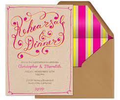 Ensure that your bridal party, family and friends have an amazing rehearsal dinner with a free or premium digital invitation. Rehearsal Dinner Party Guide Evite