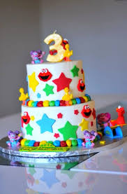 Birthday Cake For 3 Year Old Boy With Name Two Tier Cake For 3 Year Old Torte