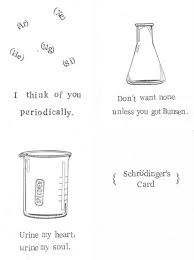 Chemistry And Physics Card Set 4 Pack Gift Funny Lab Science Humor Puns Stationery Teacher Gift Back To Sch Nerdy Puns Science Teacher Gifts Science Valentines
