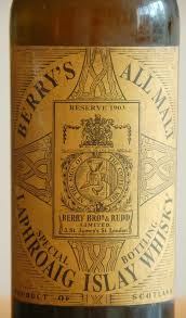 Laphroaig 1903 Berry Bros Rudd Bottling With Images Laphroaig Berry Bros Malt Whisky