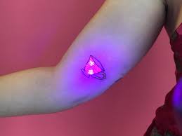 By removing most of the detail, the coloring, and the. Glow In The Dark Tattoos Guide To Black Light Uv Ink Allure