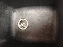 Then wipe the sink dry with a clean cloth. I Have A Composit Kitchen Sink That Has Turned Cloudy Over The Yrs Hometalk