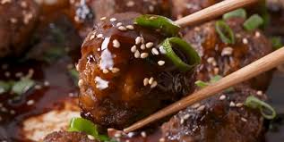 Boulettes De Boeuf A La General Tso Recettes Ma Fourchette Food Food And Drink Recipes