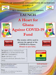 A Heart For Ghana Covid 19 Fund Launched In Germany