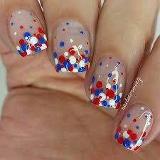 The main principle of the manicure easy american flag nails is the development of creative thinking of the designer. 31 Patriotic Nail Ideas For The 4th Of July Stayglam Nail Designs Nail Designs Summer Patriotic Nails