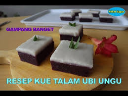 Camilan dari ubi ungu dan maizena tepung jagung. Cara Buat Kue Talam Ubi Ungu Gampang Dan Enak Youtube