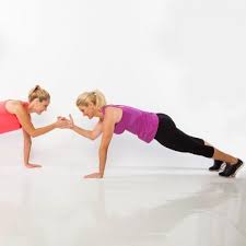 The Bring A Friend Workout Partner Workout Friends Workout Two People Yoga Poses