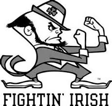 Notre Dame Fighting Irish Coloring Pages Bing Images Football Coloring Pages Fighting Irish Football Irish Football