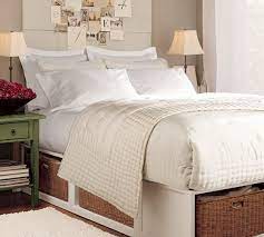 Roll out the red carpet for your guests and put them up in this queen storage murphy bed with mattress. Stratton Storage Platform Bed With Baskets Bed Storage Bed Built In Bed