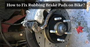 Remove the rubbing caliper from the frame by loosening and removing the two bolts holding the caliper in place (turn the bolts by jim langley back in rbr newsletter issue no. How To Fix Rubbing Brake Pads On Bike Brake Adjustments