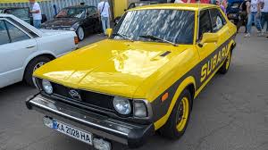 Image result for Herald Yellow 1975 Subaru
