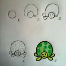 Disegno Tartarughe Disegni Tecniche Di Pittura Imparare A Disegnare