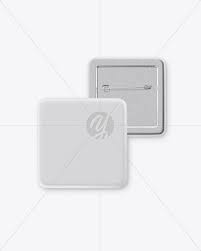 Ads are keeping this site alive. Square Button Pin Mockup In Object Mockups On Yellow Images Object Mockups