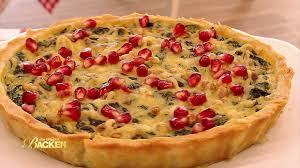 Das Grosse Backen Spinat Ricotta Tarte Das Grosse Backen Rezepte Das Grosse Backen Lebensmittel Essen