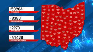 Over 900 New Coronavirus Cases Reported In Ohio As Mask Orders Issued In 7 Counties Wsyx