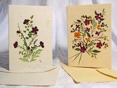 This is not a print. Pressed Flower Greetings Card Tutorial Card Making World