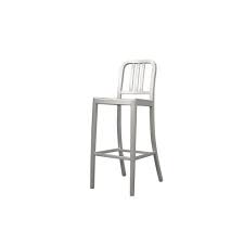 Modern Cafe Chair In Brushed Aluminum Wholesale Interiors Stationary Bar Stools Kitchen Aluminum Bar Stools Cafe Bar Stools Bar Stools