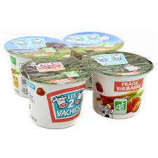 Maybe you would like to learn more about one of these? Achat Vente Les 2 Vaches Yaourt Bio Brasse Fraise Rhubarbe 4x115g