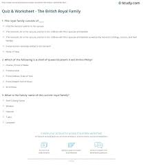 British history quiz questions and answers multiple choice. Quiz Worksheet The British Royal Family Study Com
