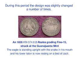 A snake holding a snake in its mouth on a cactus. Collecting Latin American Coinage Ppt Download