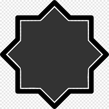 The eight lines are symbolic of the four corners of space (north, south, east, and west) and time (two solstices and two equinoxes). Eight Side Star Logo Islamic Geometric Patterns Symbols Of Islam Islamic Angle Geometric Shape Png Pngegg