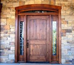 Solid Wood Entry Door With Sidelights Design Interior Home Decor Rustic Doors Wood Exterior Door Rustic Exterior Doors