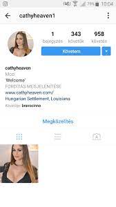 Cathy-heaven instagram